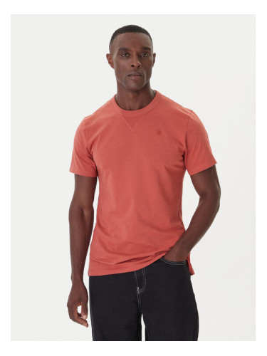 G-Star Raw Тишърт Nifous D24449-336 Оранжев Regular Fit