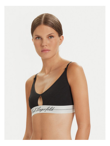 KARL LAGERFELD Сутиен без банели A1W47092 Черен