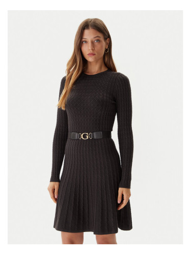 Guess Плетена рокля W5BK68 Z2YJ2 Кафяв Slim Fit