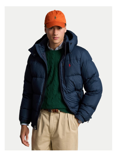 Polo Ralph Lauren Пухено яке 710968278003 Тъмносин Regular Fit