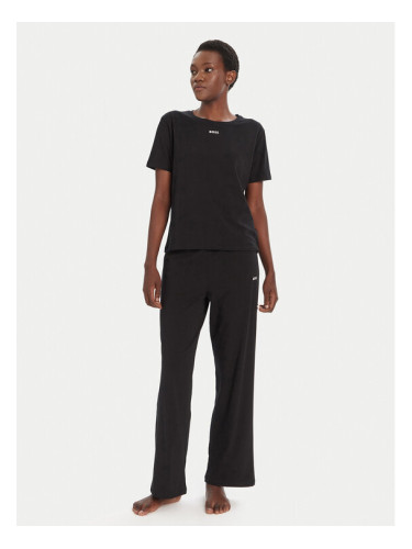 BOSS Пижама 50545568 Черен Regular Fit