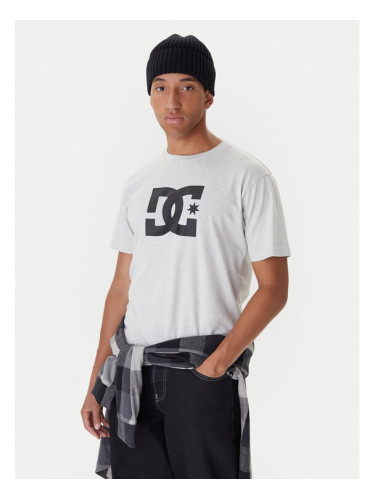 DC Тишърт Star ADYZT05373 Сив Regular Fit