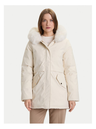 Rinascimento Зимно яке CFC0122158003 Екрю Regular Fit