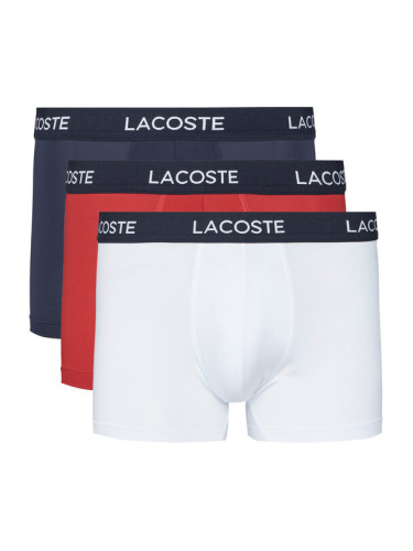 Lacoste Комплект 3 чифта боксерки 5H2394 Цветен