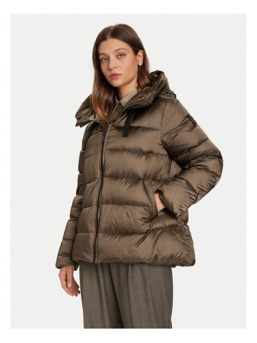 Bomboogie Пухено яке Rome GW6012TDLC5 Зелен Regular Fit