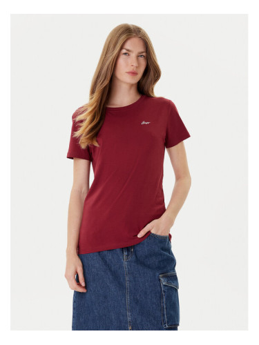 BOSS Тишърт C_Esogo_Hw 50554015 Червен Regular Fit