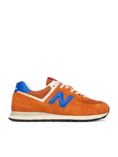 New Balance Сникърси U574BRD Оранжев