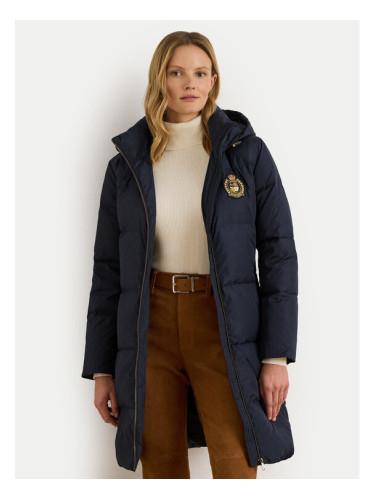 LAUREN RALPH LAUREN Зимно палто 297P04126003 Тъмносин Straight Fit