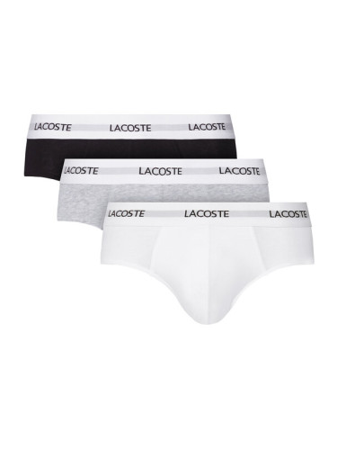 Lacoste Комплект 3 чифта слипове 8H5702 Цветен