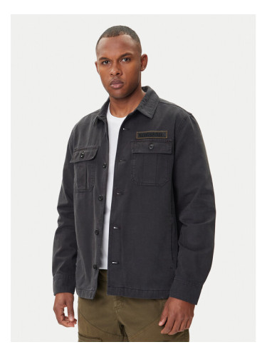 Aeronautica Militare Преходно яке 252AC0036UCT04233 Черен Regular Fit