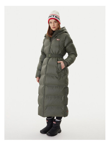 Hunter Зимно палто Hutchison HARW0001252 Зелен Regular Fit