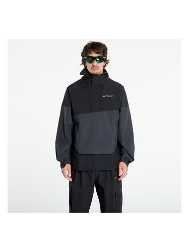 Яке adidas Terrex Xploric 2.5L Climaproof Anorak Black/ Semi Impact Orange M