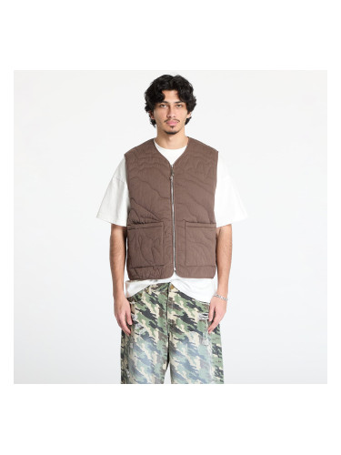 Елек FTSHP Silver Lining Quilted Vest UNISEX Brown XS
