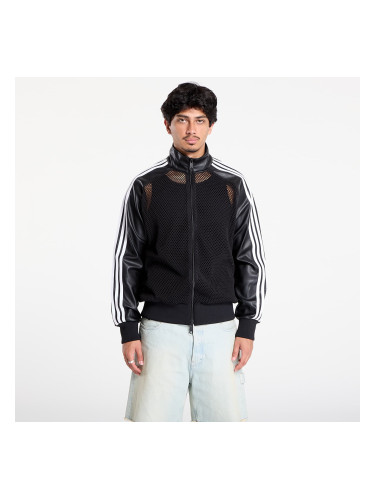 Яке adidas x Jeremy Scott Faux Leather Mesh Track Top UNISEX Black M