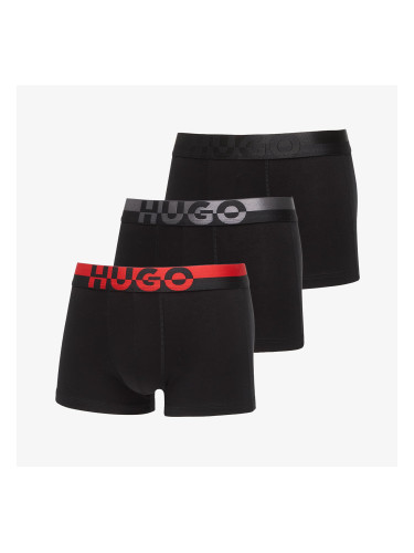 Боксерки Hugo Boss Trunk 3-Pack Split Logo Multicolor L