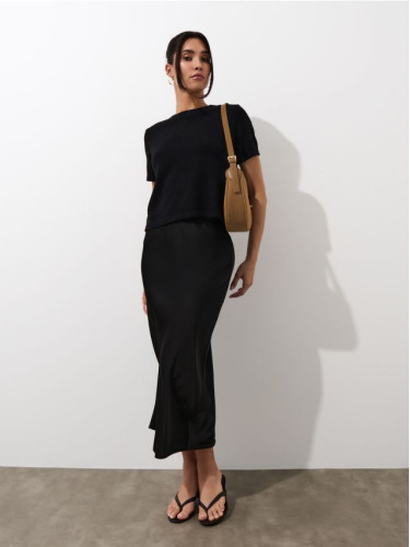 Mohito - Памучен пуловер - черен