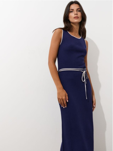 Mohito - Прилепнала миди рокля - нави