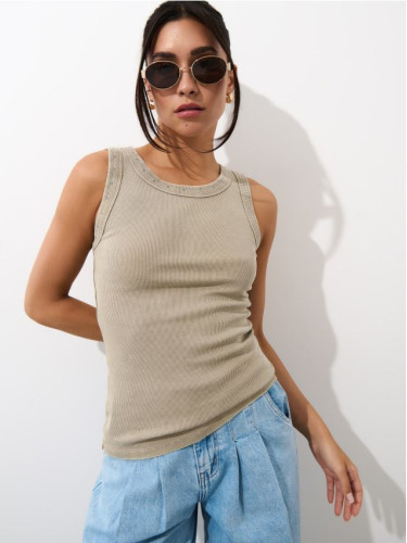 Mohito - Рипсен топ - сиво