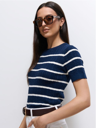 Mohito - Блуза на райе - нави