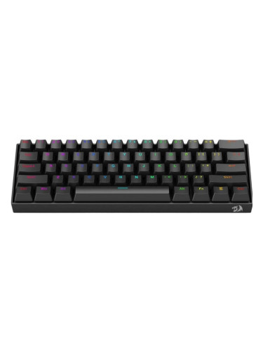  Механична клавиатура Redragon - Dragonborn K630, Red, RGB, черна