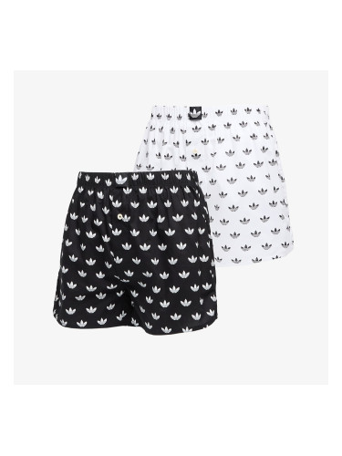 Боксерки adidas Woven Boxer 2-Pack Black/ White L
