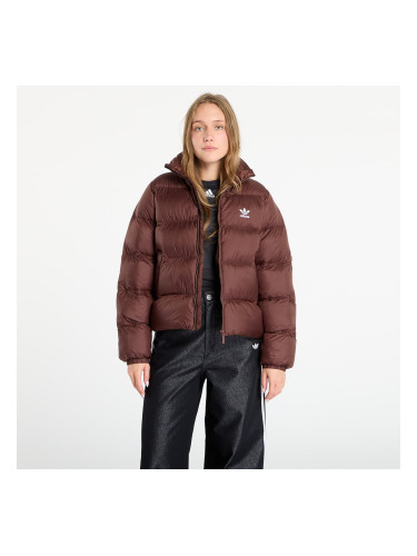 Пухено яке adidas Adicolor Short Puffer Jacket Auburn L