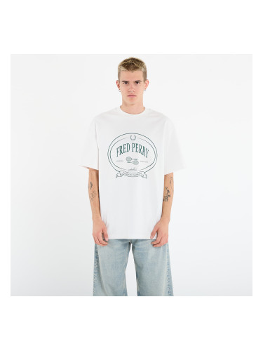 Тениска FRED PERRY Chosen By Champions T-Shirt Snow White M