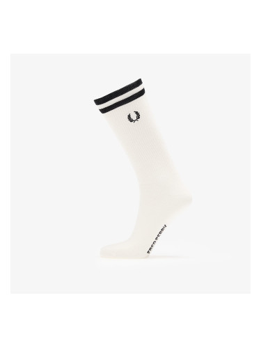 FRED PERRY Tipped Sports Sock Snow White/ Black 6-9