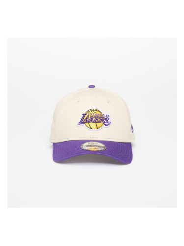 Шапка New Era Los Angeles Lakers 9FORTY NBA Colour Block Stone/ Official Team Color Universal