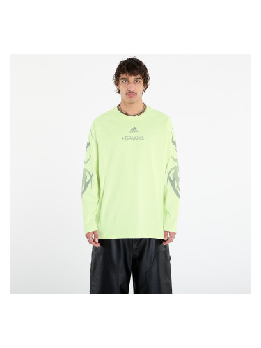 Тениска adidas Adilenium Season 4 Teamgeist Graphic Long Sleeve T-Shirt Almost Lime S