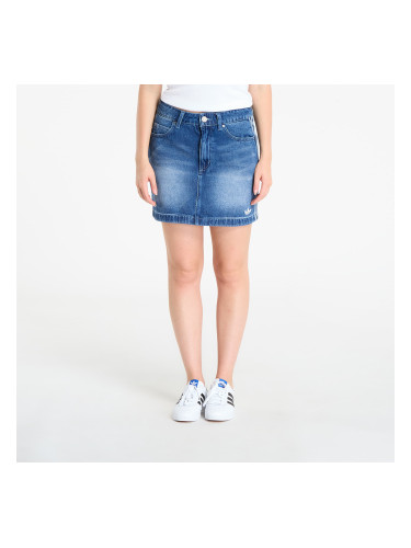 Пола adidas 3-Stripes Denim Mini Skirt Indigo Denim 34