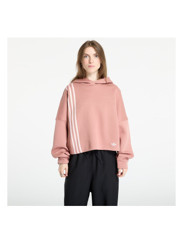 Суитшърт adidas Off Placed 3-Stripes Hoodie Warm Clay M