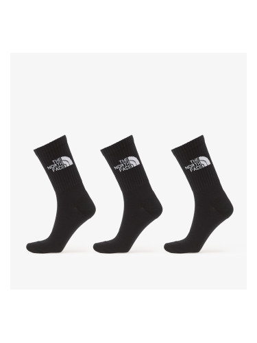 The North Face Everyday Standard Crew Sock - 3-Pack TNF Black S