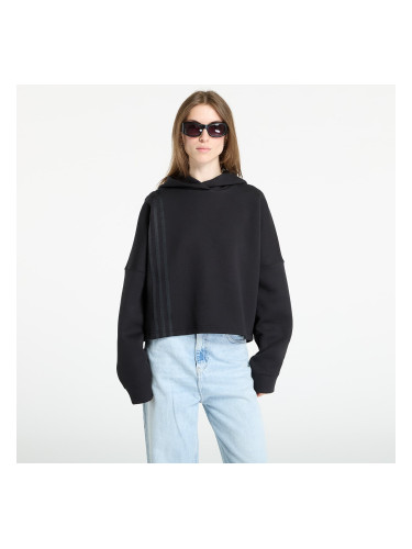 Суитшърт adidas Off Placed 3-Stripes Hoodie Black XL