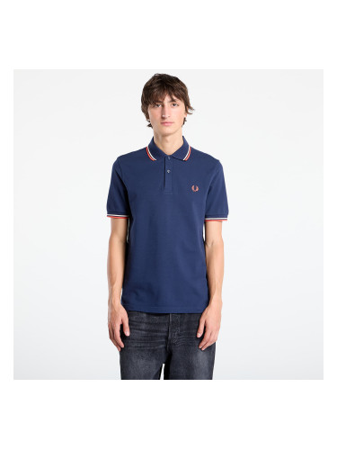 Риза FRED PERRY Twin Tipped Fred Perry Shirt Tnsblu/ Slkp/ Flam M