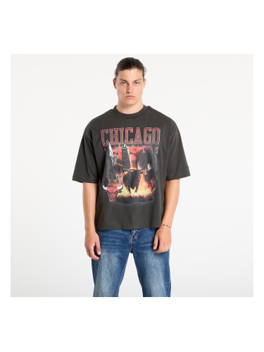 Тениска New Era NBA Washed Graphic Chicago Bulls UNISEX Heather Gray L