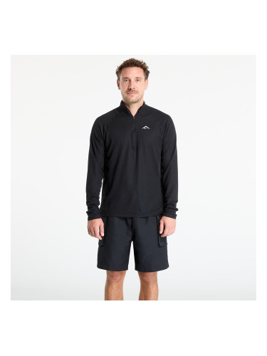Тениска Nike Trail Men's Dri-FIT 1/2-Zip Mid Layer Top Black/ Summit White S