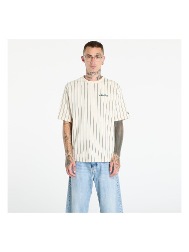 Тениска New Era Pinstripe T-Shirt Light Cream L