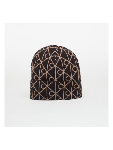 Шапка Calvin Klein Emblem Aop Jcq Fine Hat Black Universal