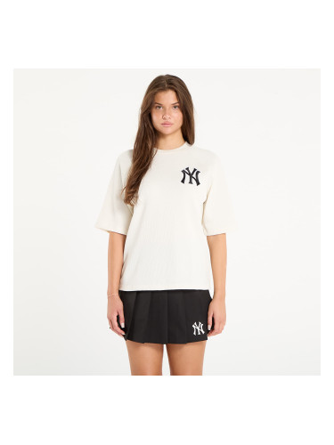 Тениска New Era MLB Waffle New York Yankees UNISEX Off White XL