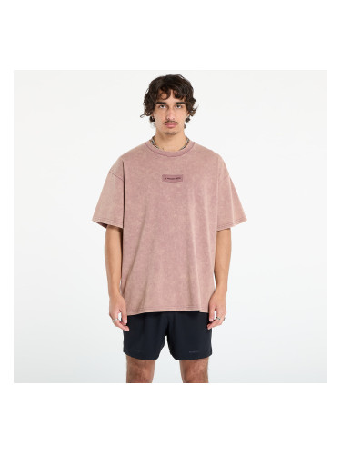 Тениска Under Armour Project Rock Hwt OS Tee Maroon L