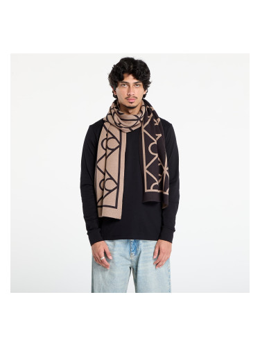 Шал Calvin Klein Emblem Aop Jcq Fine Scarf Black Universal