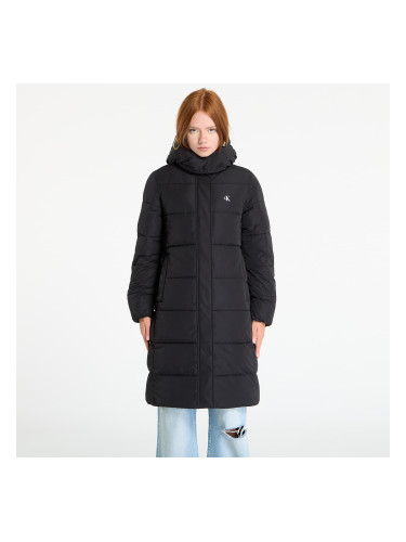 Пухено яке Calvin Klein Jeans Monologo Non-Down Jacket Black M
