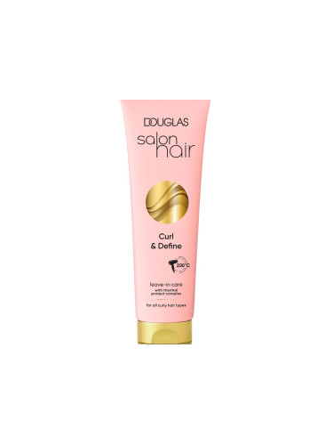 Douglas Salon Hair Curl And Define Leave-In Cream Продукт за коса без отмиване дамски 150ml