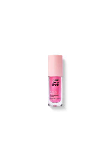 ONE.TWO.FREE! Shine Bright Iconic Pink Lip Oil Продукт за устни  5ml