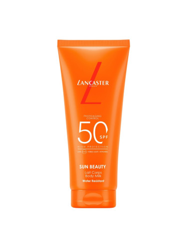 LANCASTER Sun Beauty Body Milk SPF50 Слънцезащитен продукт дамски 100ml