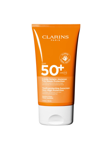 CLARINS Youth-Protecting Body Sunscreen High Protection SPF50+  Слънцезащитен продукт унисекс 150ml