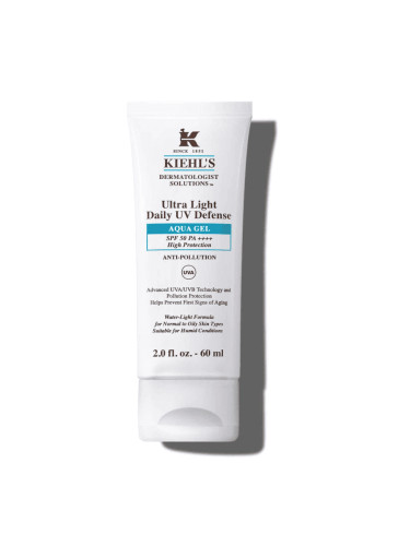 KIEHL'S Ultra Light Daily UV Defense Aqua Gel SPF50 Защитен филтър унисекс 60ml
