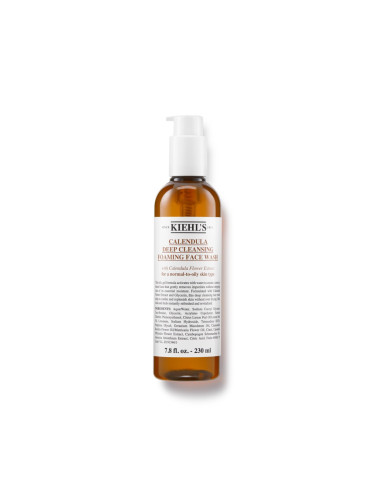 KIEHL'S Calendula Deep Cleansing Foaming Face Wash Почистващ гел унисекс 230ml