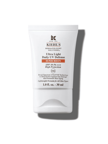 KIEHL'S Ultra Light Daily UV Defense SPF50 Защитен филтър унисекс 30ml